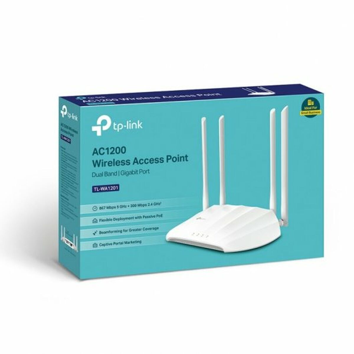 Anslutningspunkt TP-Link TL-WA1201 Vit - 3