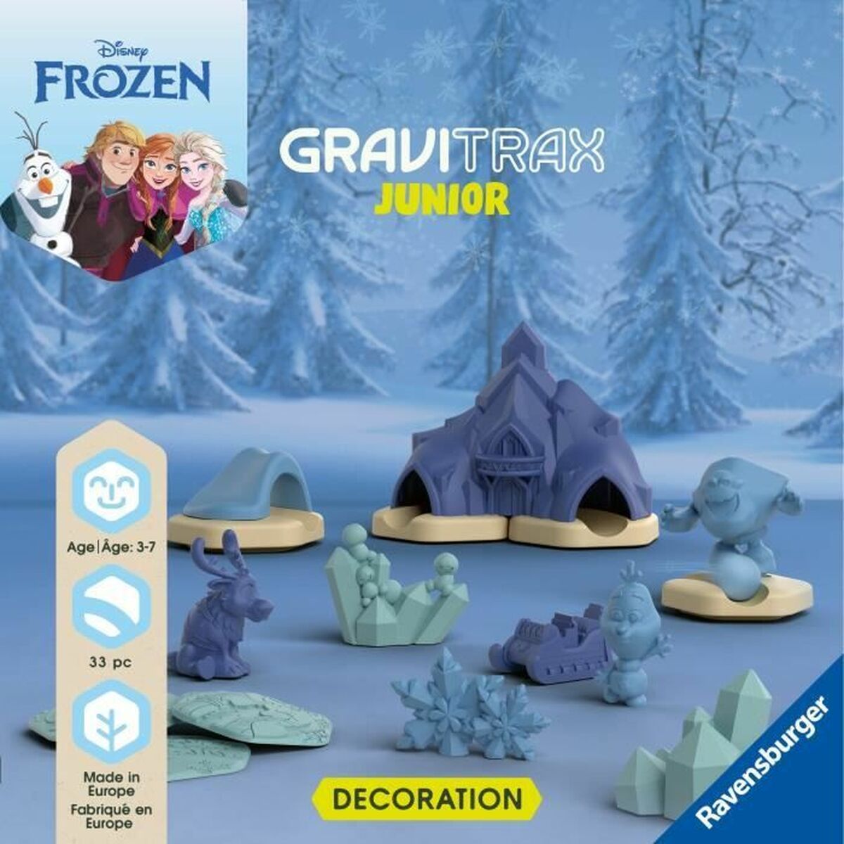 Sällskapsspel Ravensburger Gravitrax Junior Frozen Expansion Set - 3