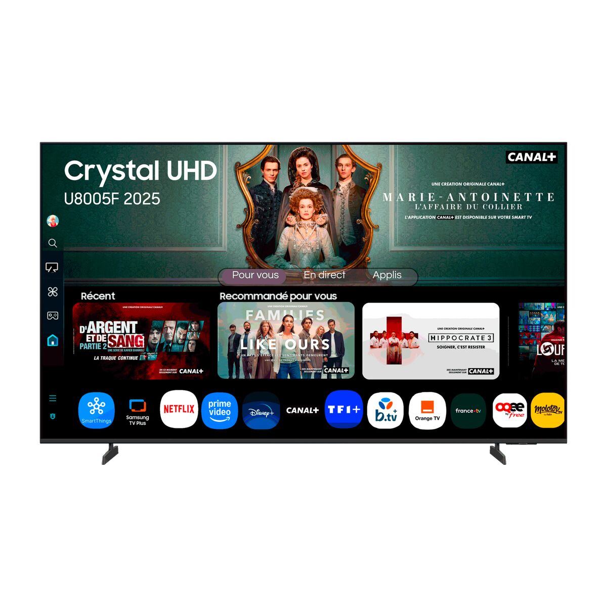 Smart TV Samsung TU50U8005FUXXC 50" 4K Ultra HD LED HDR QLED