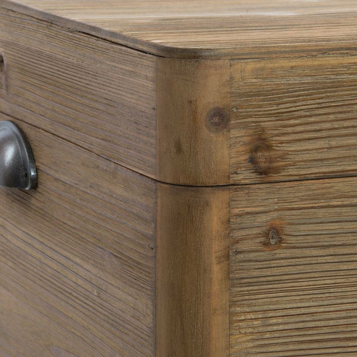 Sidobord DKD Home Decor Metall Trä (49 x 51 x 74 cm) - 6
