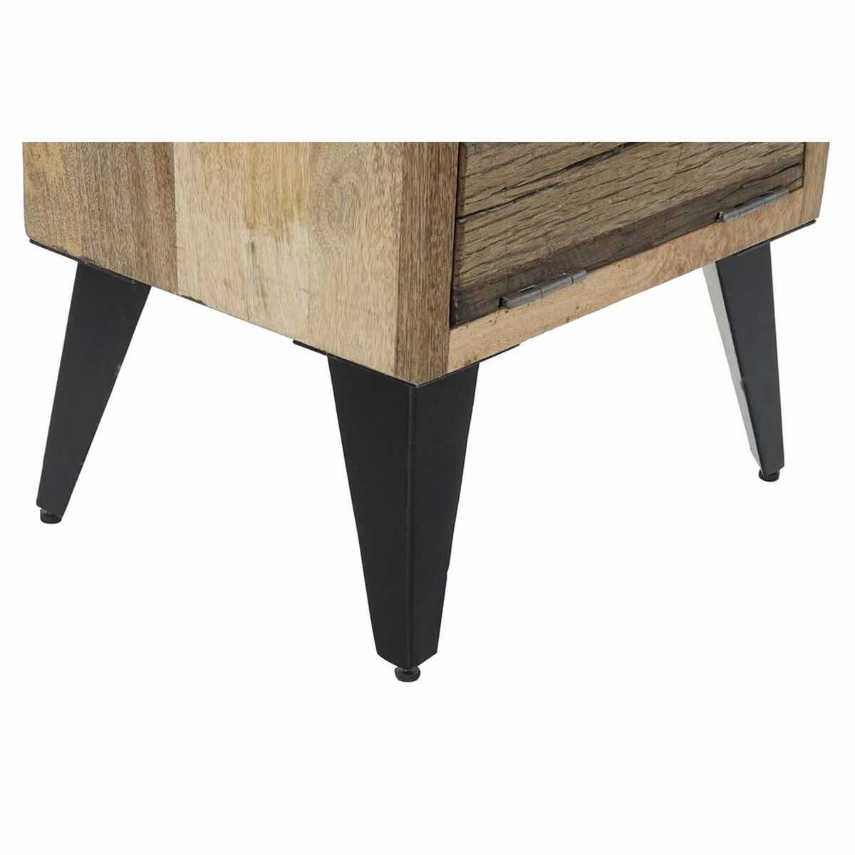 Byrå DKD Home Decor Metall Mangoträ (45 x 35 x 120 cm) - 3