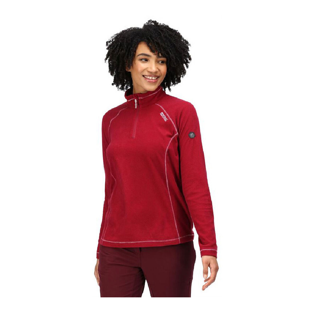 Fleecefoder Regatta Montes Lightweight Half-Zip Röd - 5