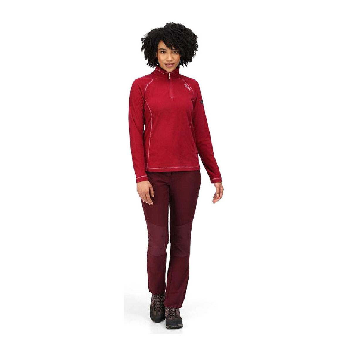 Fleecefoder Regatta Montes Lightweight Half-Zip Röd - 7