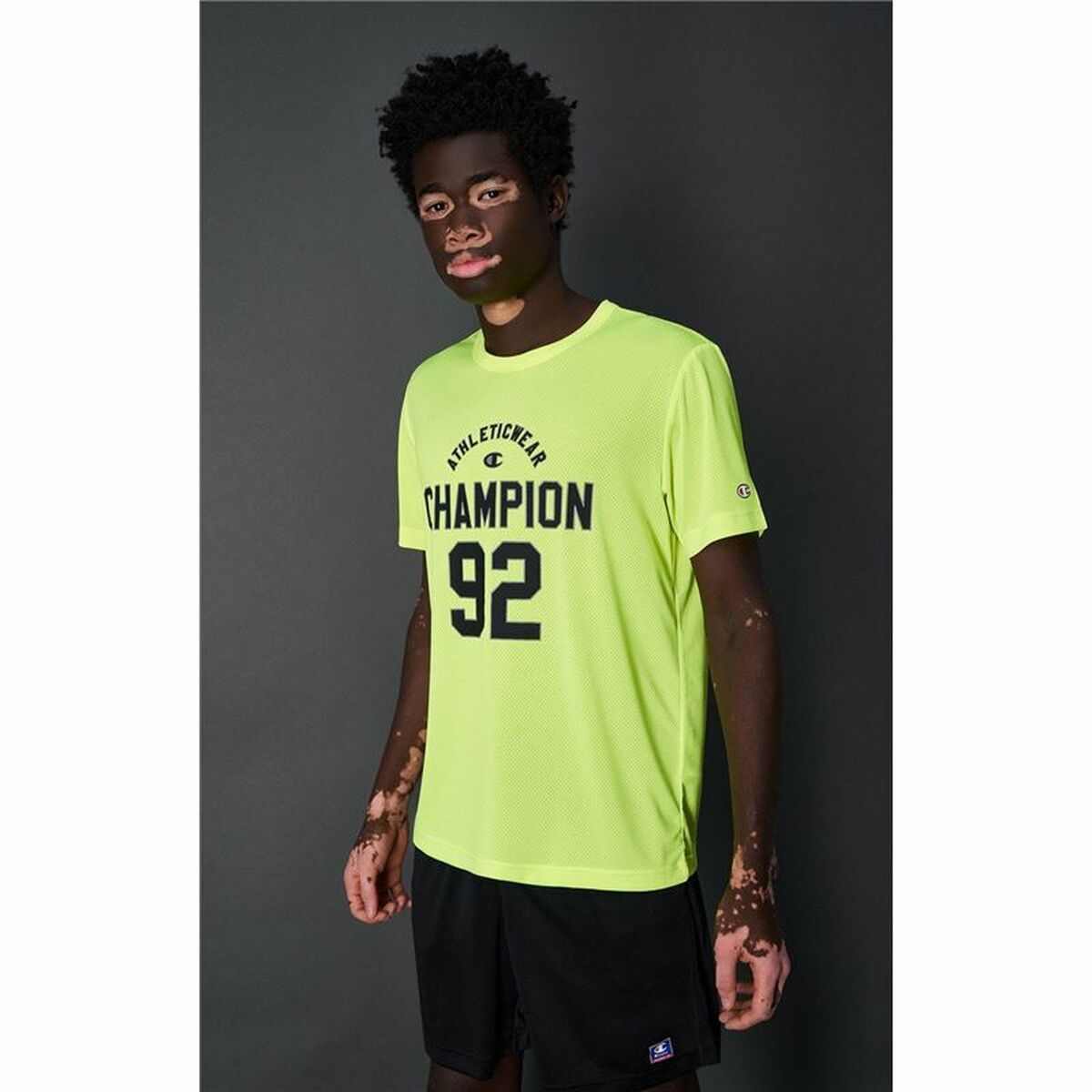 T-shirt med kortärm Herr Champion Crewneck - 2