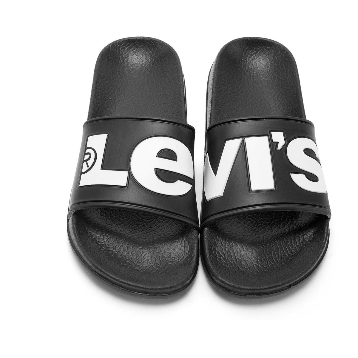 Strandtofflor för barn Levi's LEVIS JUNE L VPOL0239S NGR Svart