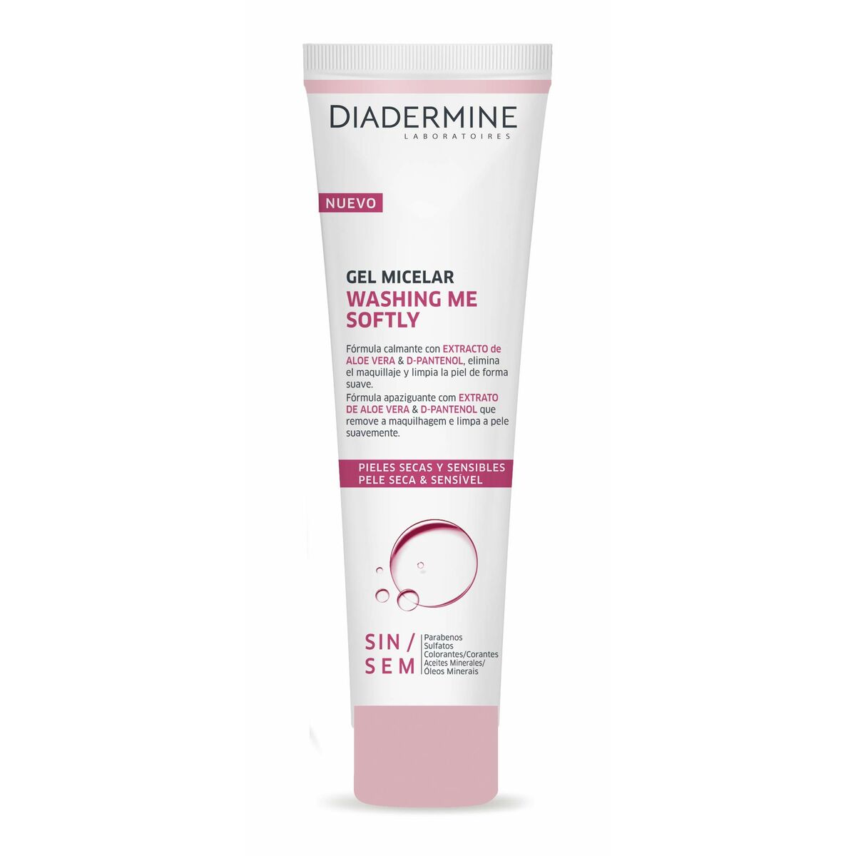 Rengörande ansiktsgel Diadermine   150 ml Micellärt