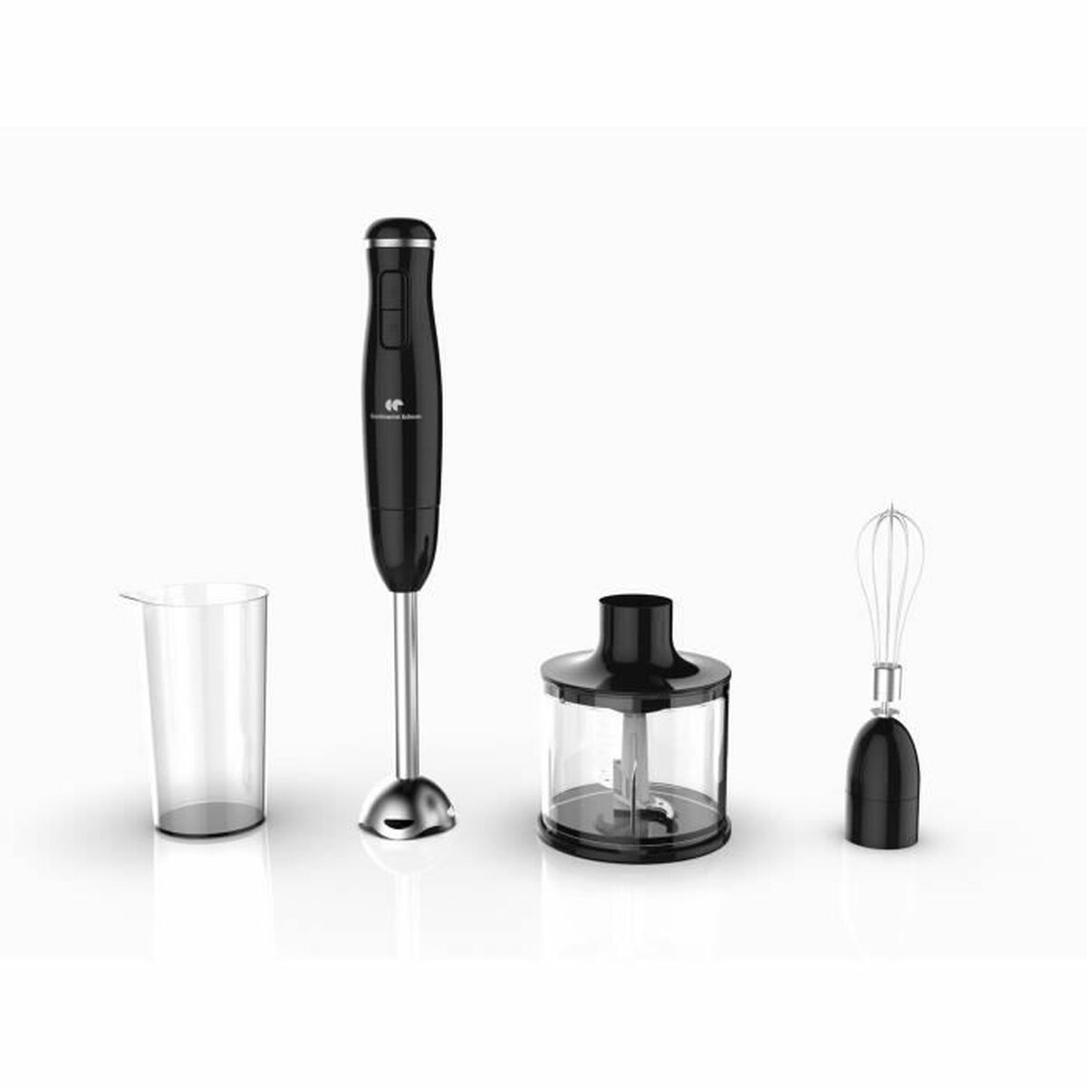 Multifunktionell handmixer med tillbehör Continental Edison CEHB01 Svart 400 W - 2