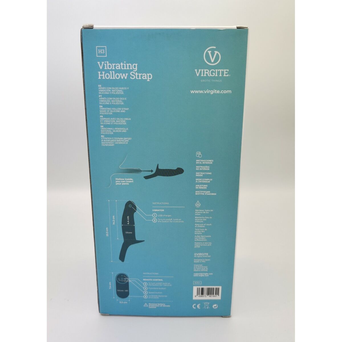 Strap-on dildo Virgite S - 7