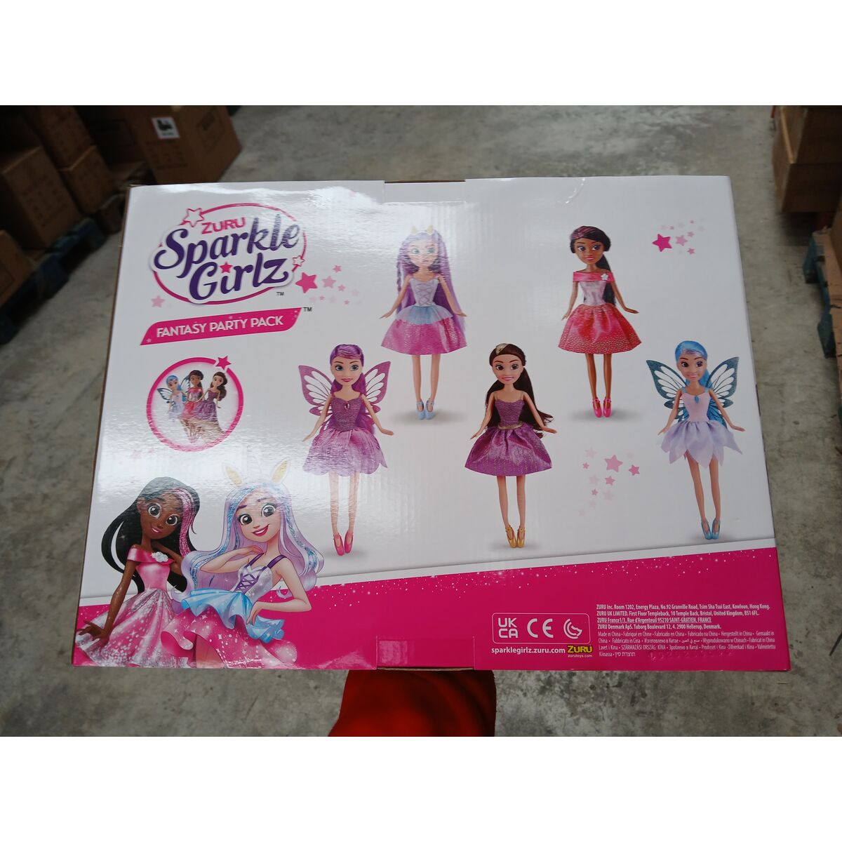 Dockset Sparkle Girlz 5 Delar 25 cm Prinsessa - 5