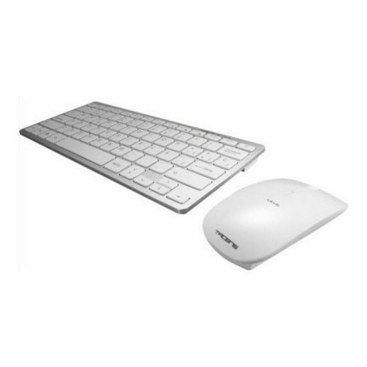 Trådlöst Tangentbord och Mus Tacens Levis Combo V2 Vit Qwerty Spanska - 2