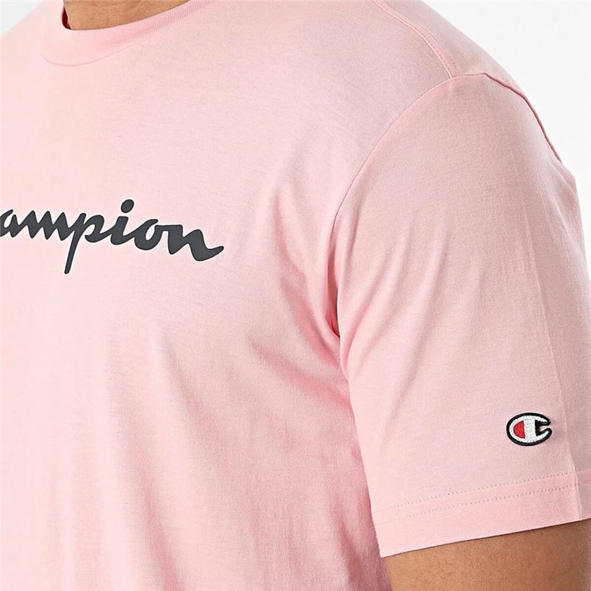 T-shirt med kortärm Herr Champion Crewneck - 3