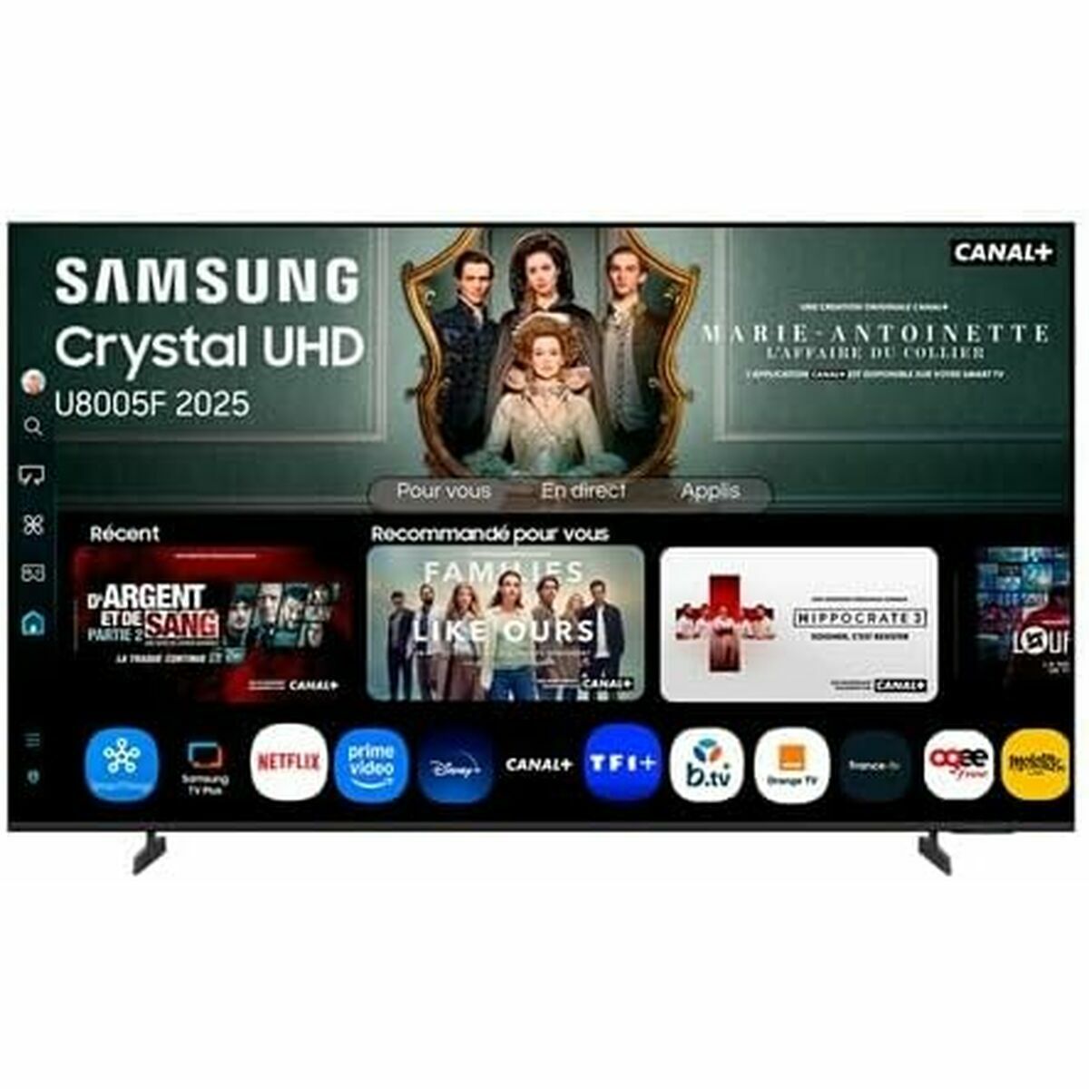 Smart TV Samsung TU55U8005FUXXC 55" 4K Ultra HD LED HDR QLED - 2
