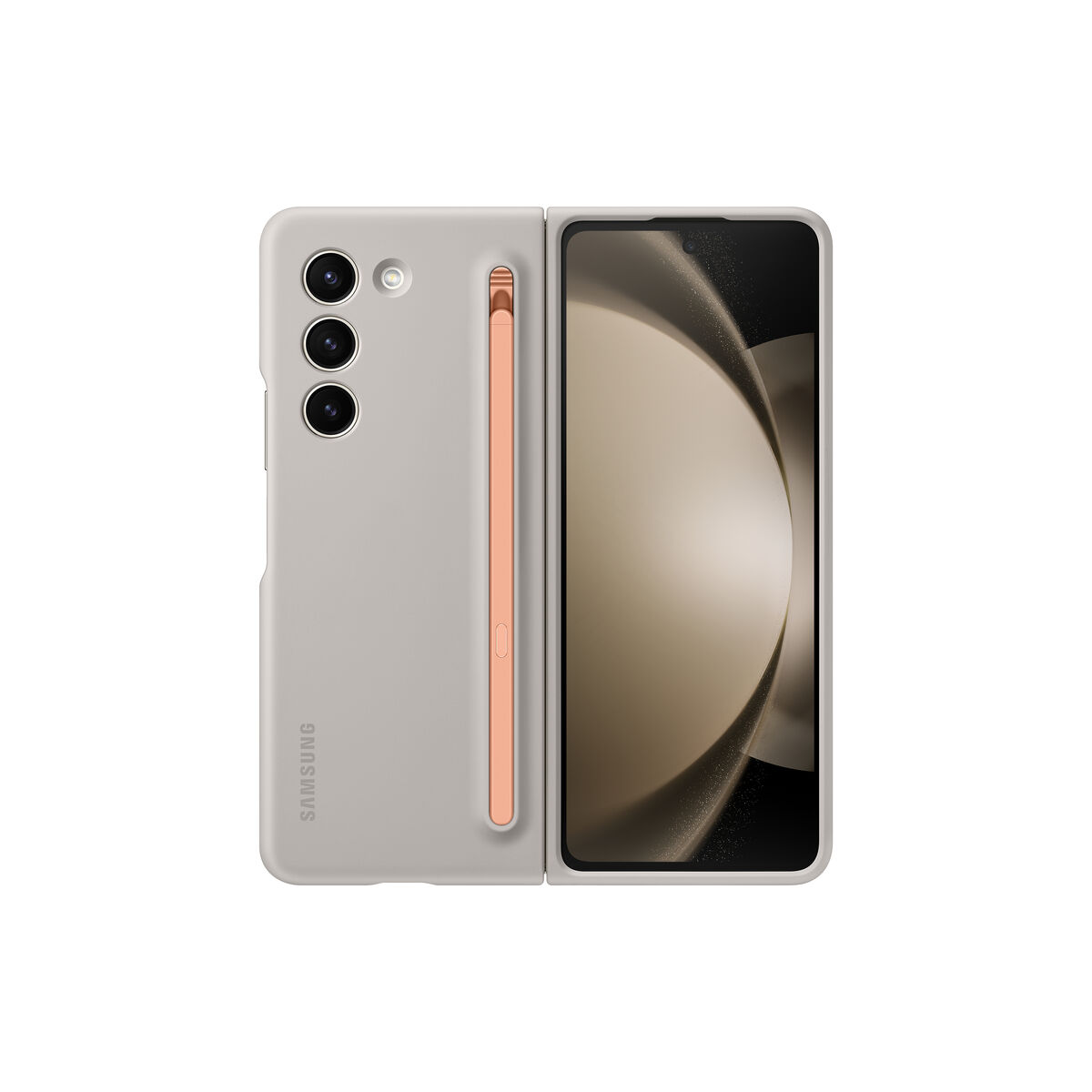 Mobilfodral Galaxy Z Fold5 Samsung Sand