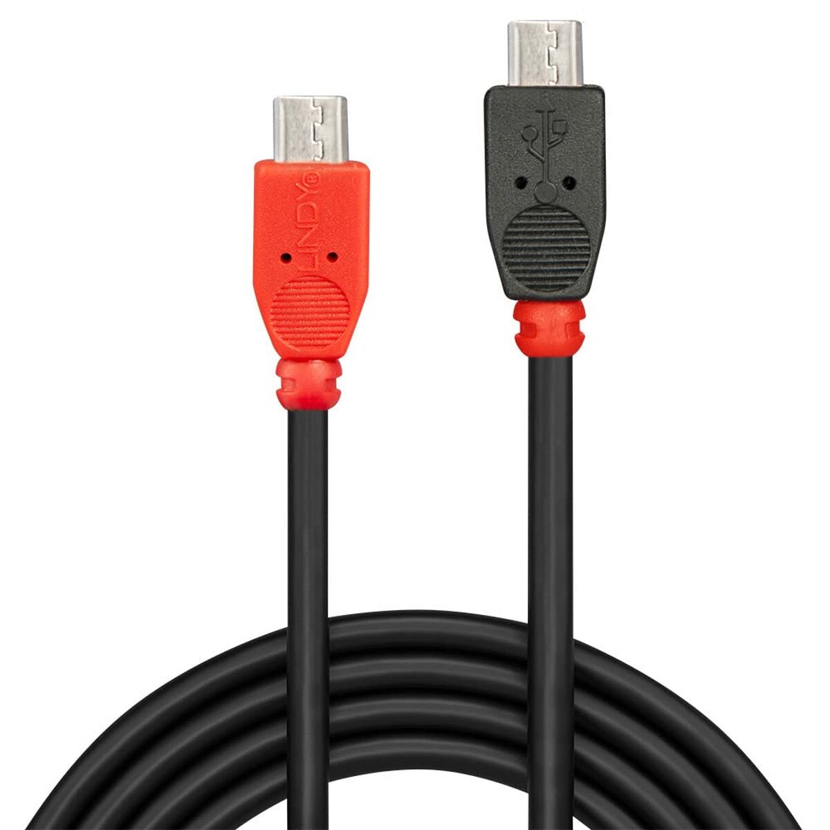 Kabel Micro USB LINDY 31758 50 cm Svart - 2