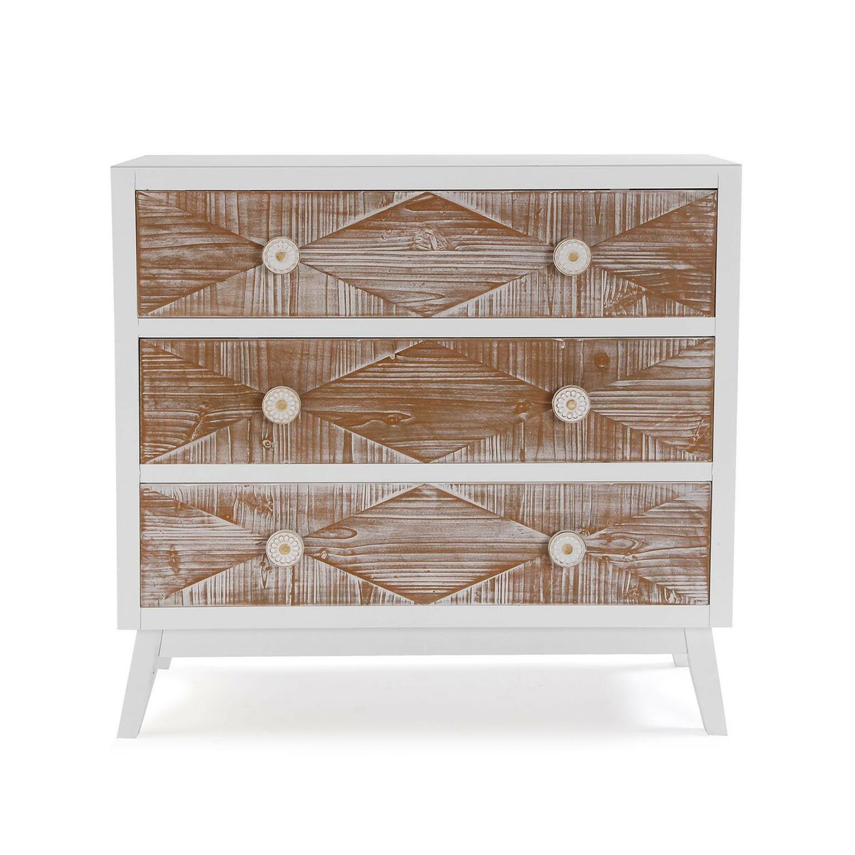 Kommod Versa Sira furuträ Trä MDF 34 x 76 x 80 cm - 4