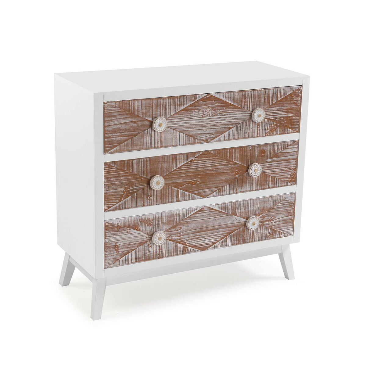 Kommod Versa Sira furuträ Trä MDF 34 x 76 x 80 cm