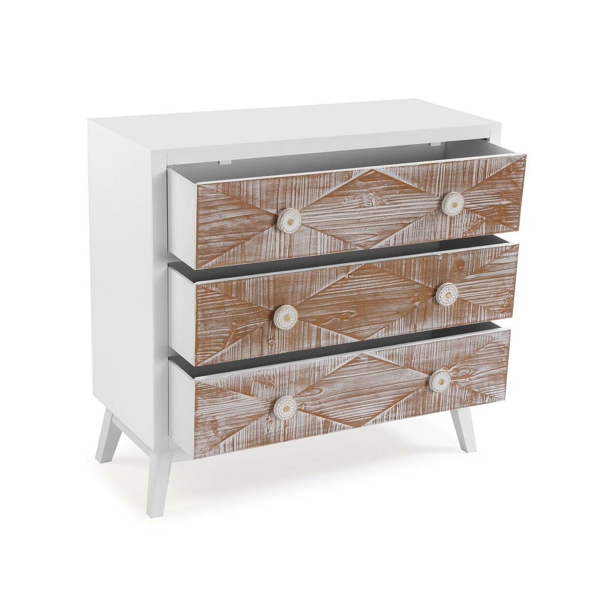 Kommod Versa Sira furuträ Trä MDF 34 x 76 x 80 cm - 3