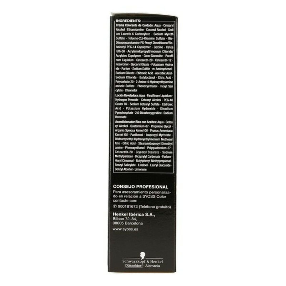 Permanent färg Syoss Olio Intense Kastanjebrun Nº 3,10 Platinablont Nº 3.10-Castano - 2
