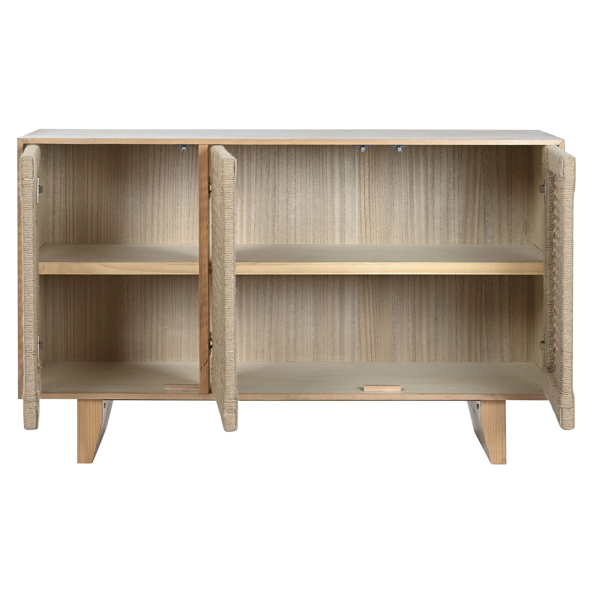 Skänk Home ESPRIT Beige Naturell 120 x 36 x 74 cm - 4
