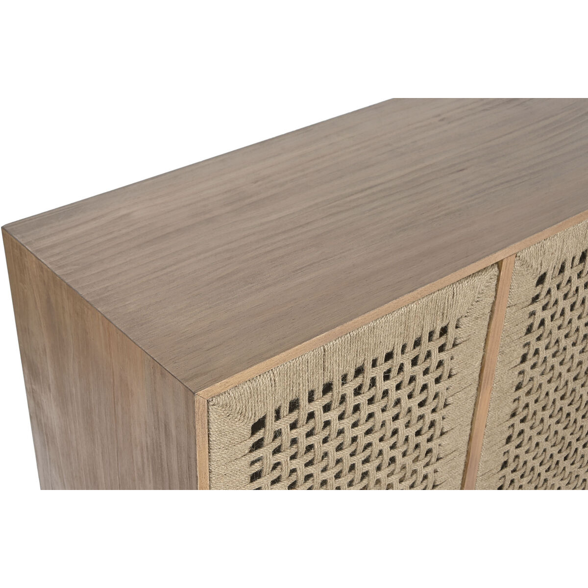 Skänk Home ESPRIT Beige Naturell 120 x 36 x 74 cm - 2