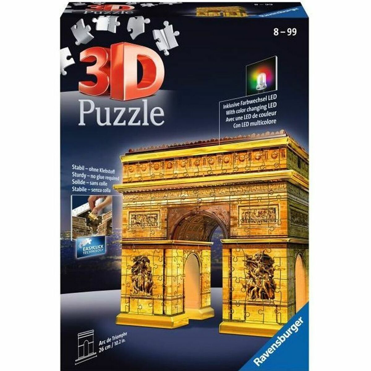 3D-pussel Ravensburger Iceland: Kirkjuffellsfoss  216 Delar 3D - 4