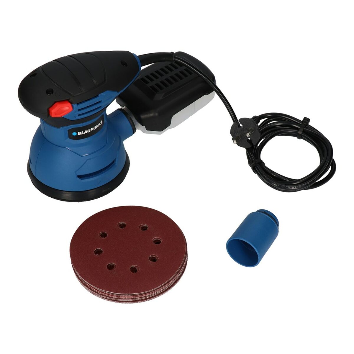 Excenterslip med slumpmässig bana Blaupunkt OS3010 300 W 230 V Ø 125 mm - 3