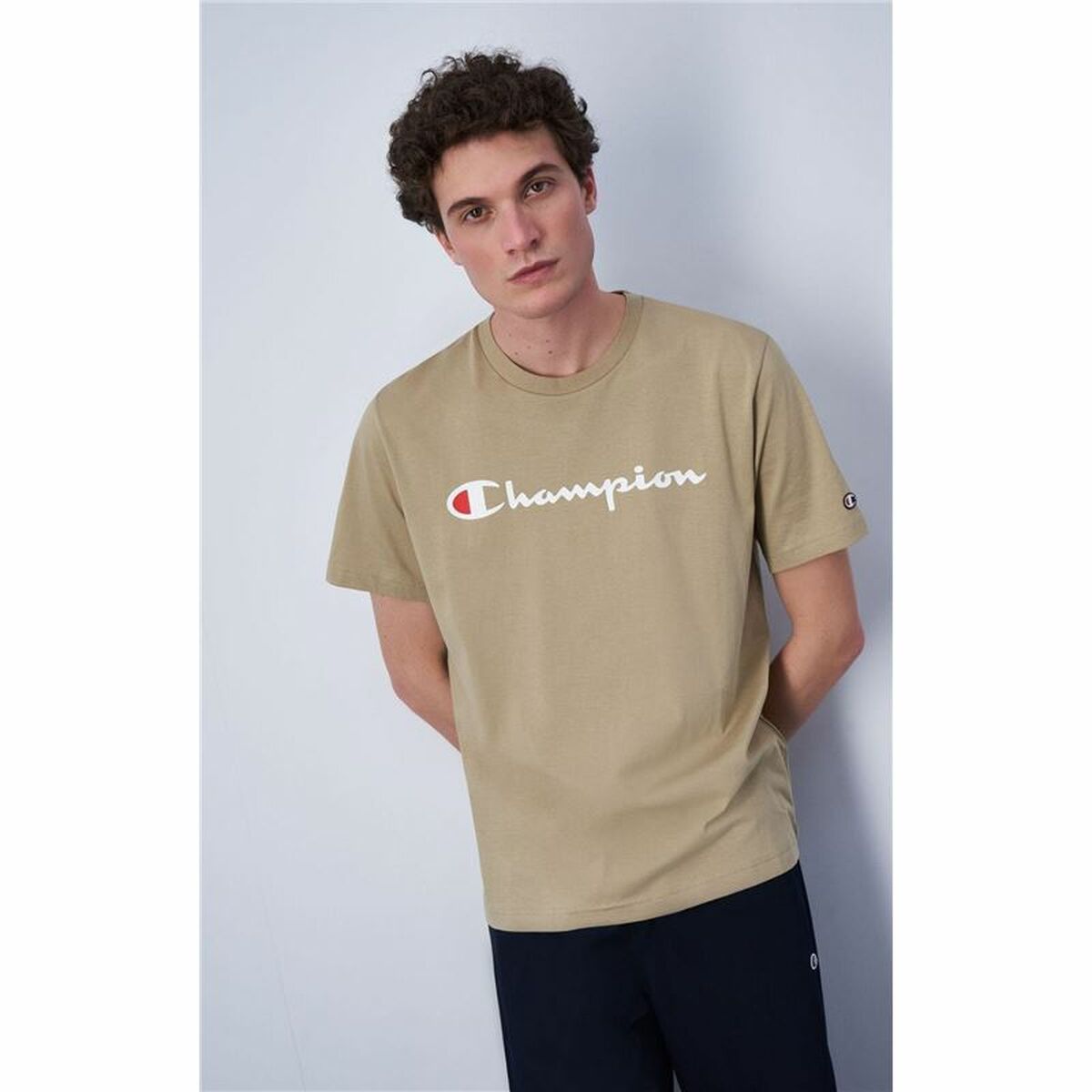 Sporttröja med ärmar Champion Crewneck - 2