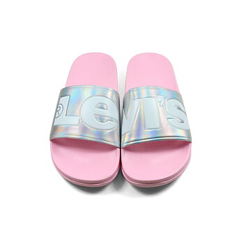 Strandtofflor för barn Levi's JUNE L VPOL0239S Rosa