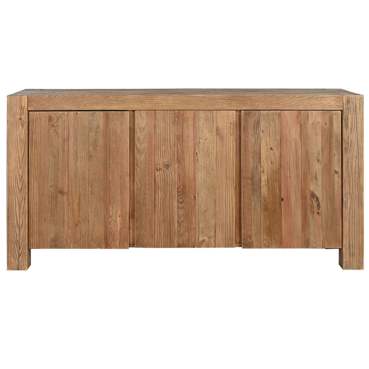Skänk Home ESPRIT Brun Naturell Furu Återvunnet Trä 168 x 51 x 85 cm - 8