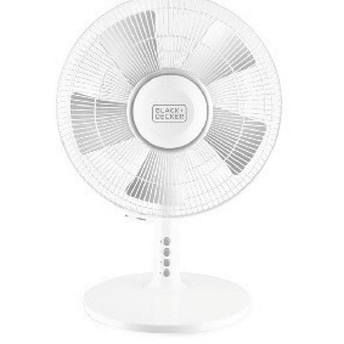Bordsfläkt Black & Decker ES9440010B Vit 40 W