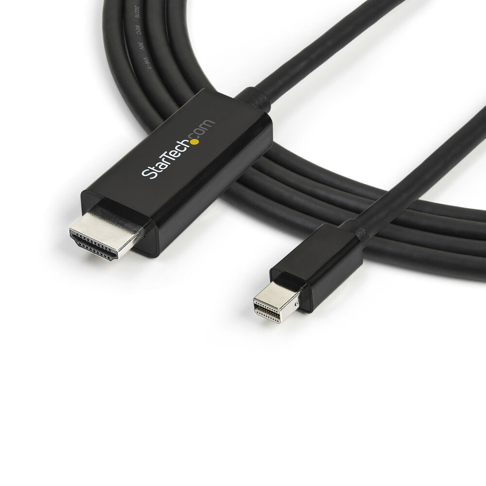 Mini DisplayPort till HDMI Adapter Startech MDP2HDMM3MB          3 m Svart