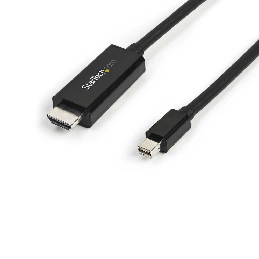 Mini DisplayPort till HDMI Adapter Startech MDP2HDMM3MB          3 m Svart - 4