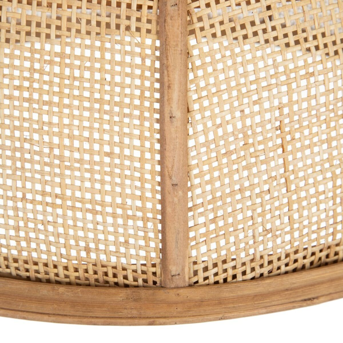 Taklampa 44 x 44 x 22 cm Naturell - 4