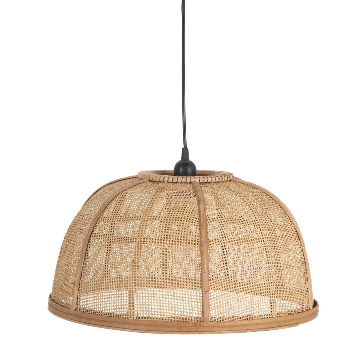 Taklampa 44 x 44 x 22 cm Naturell