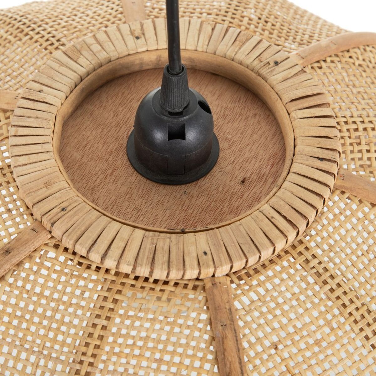 Taklampa 44 x 44 x 22 cm Naturell - 8