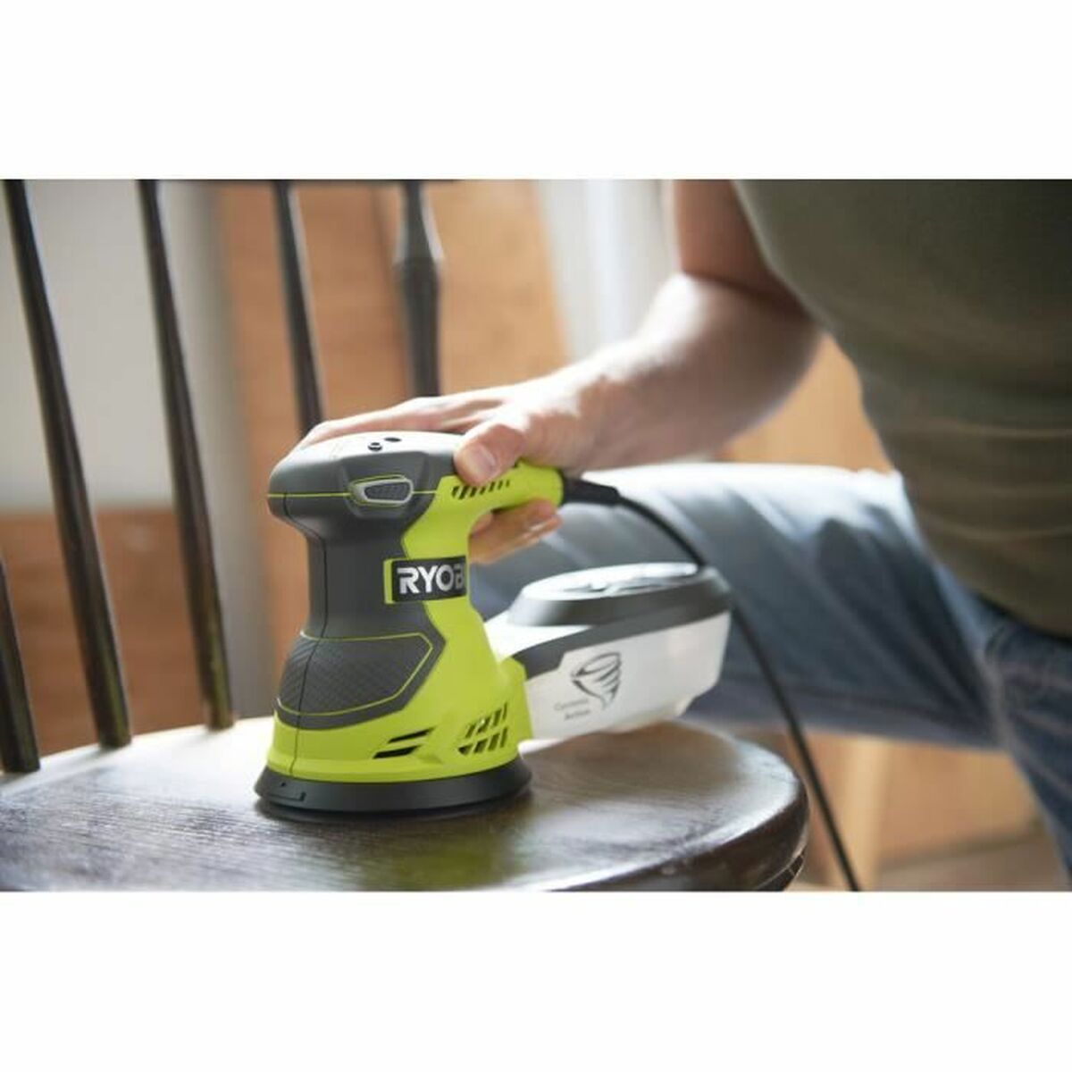 Excenterslip med slumpmässig bana Ryobi ROS300 300 W 230 V Ø 125 mm 125 mm - 4