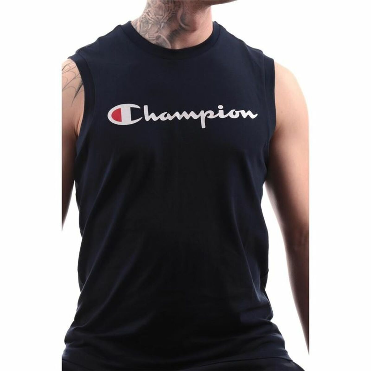 Sporttröja med ärmar Champion Crewneck - 3