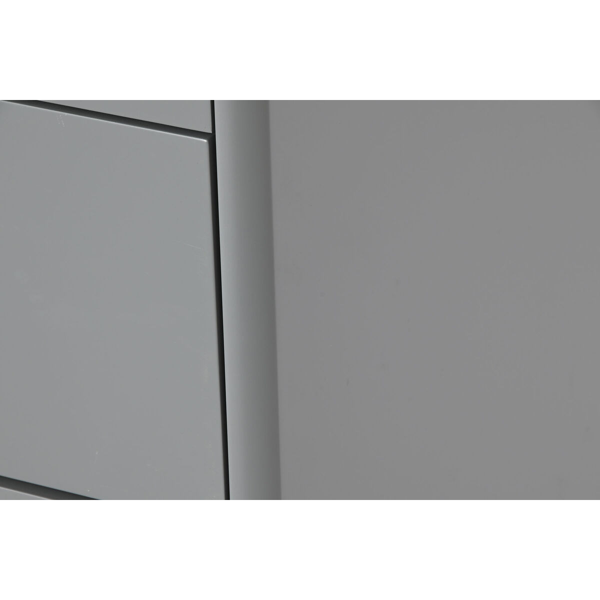 Kommod Home ESPRIT Blå Grå Naturell polypropen Trä MDF 120 x 40 x 75 cm - 3