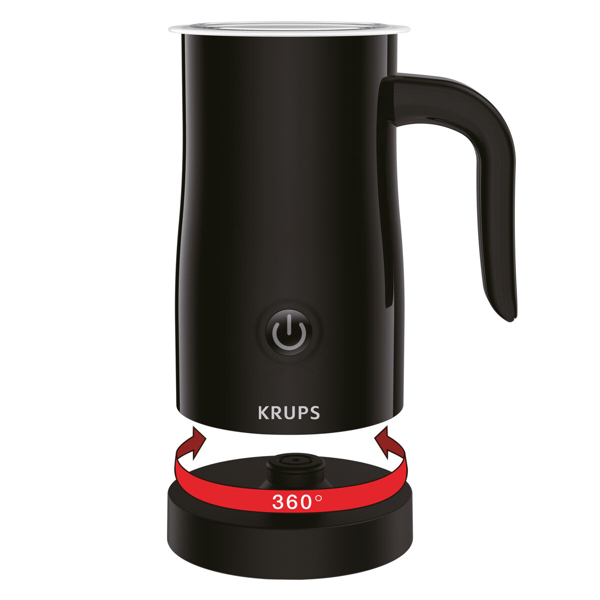 Mjölkskummare Krups XL1008 Svart 500 W 150 ml - 5