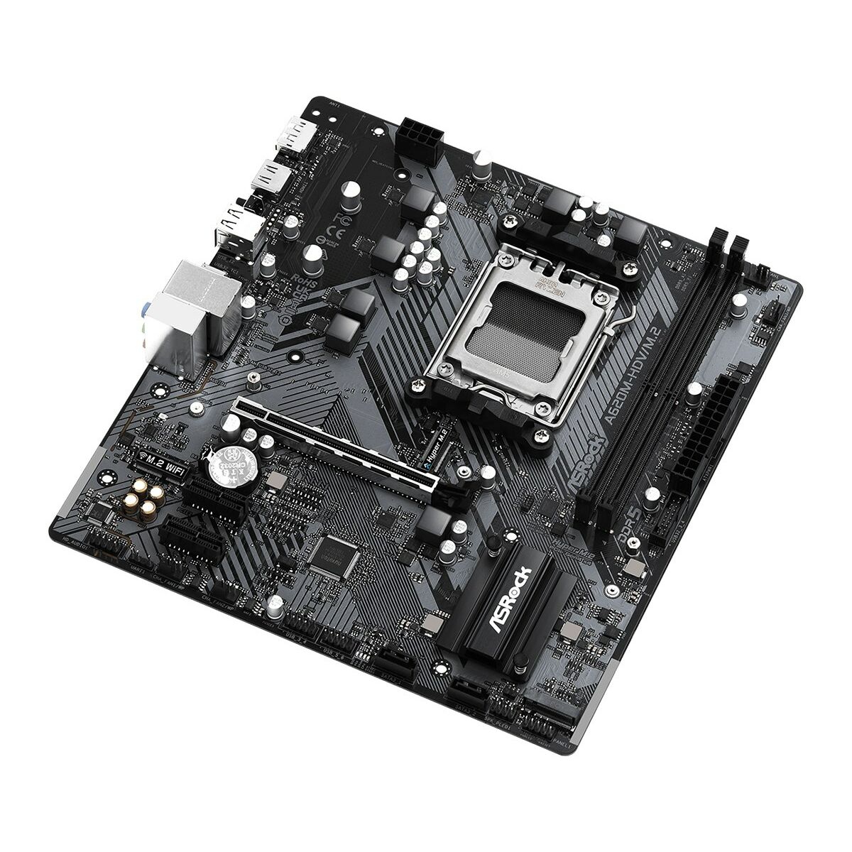 Moderkort ASRock A620M-HDV/M.2 AMD AM5 AMD - 3
