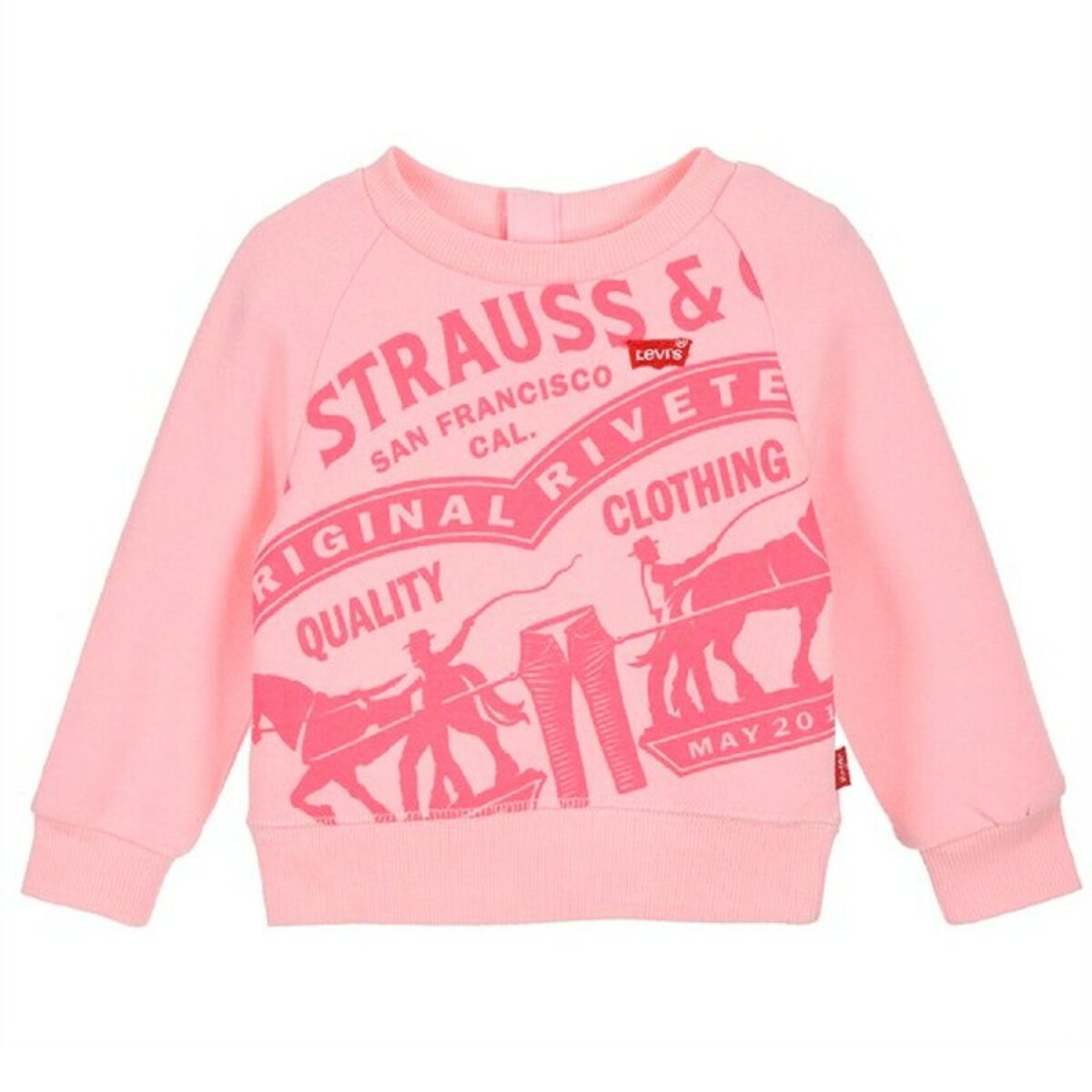 Träningsoverall barn Levi's RAGLAN CREWNECK - 5