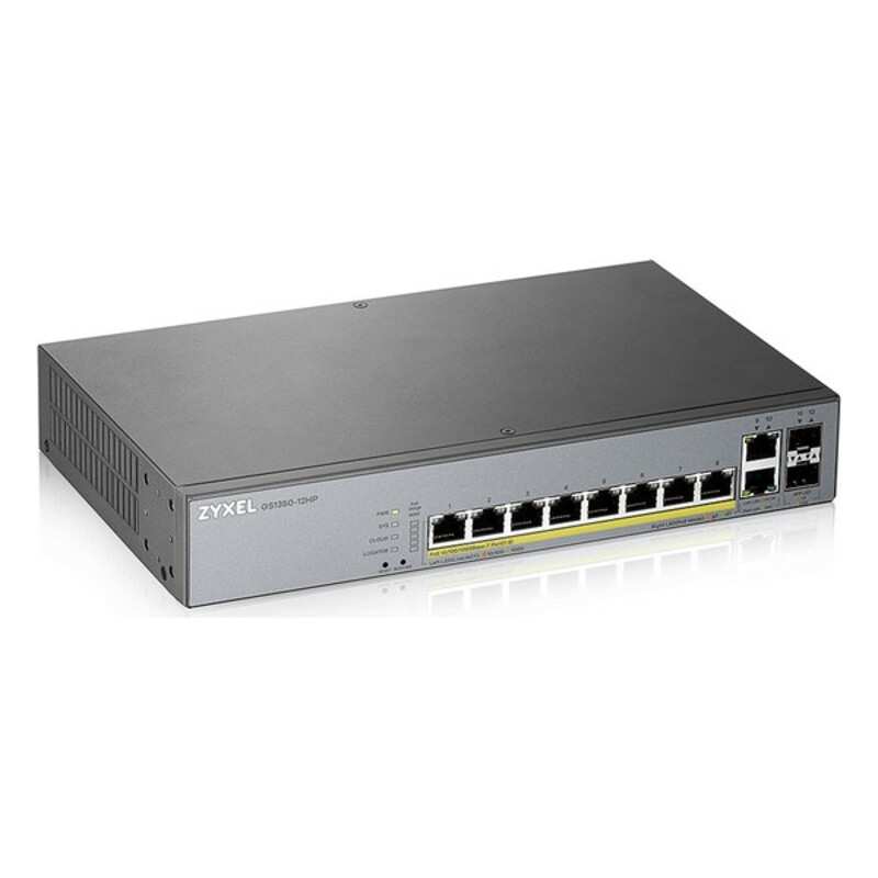 Switch ZyXEL GS1350-12HP-EU0101F 10 Gb 130W Grå - 2