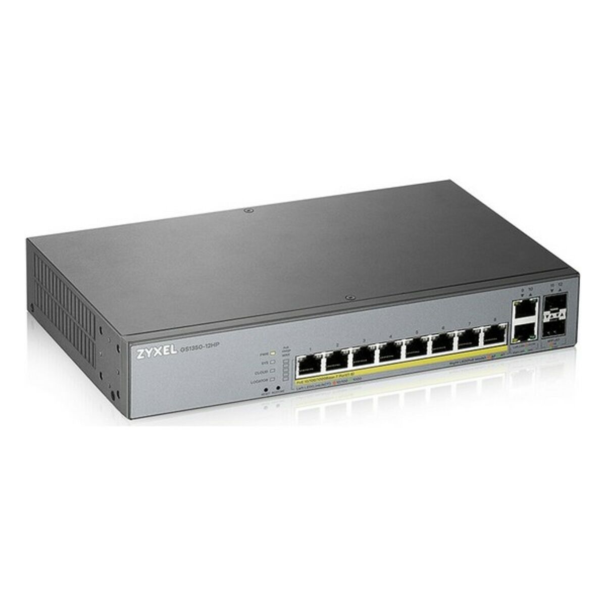 Switch ZyXEL GS1350-12HP-EU0101F 10 Gb 130W Grå - 6