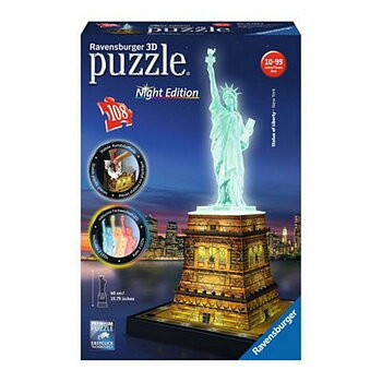 3D-pussel Night Edition Ravensburger 12596 (108 pcs) 216 Delar