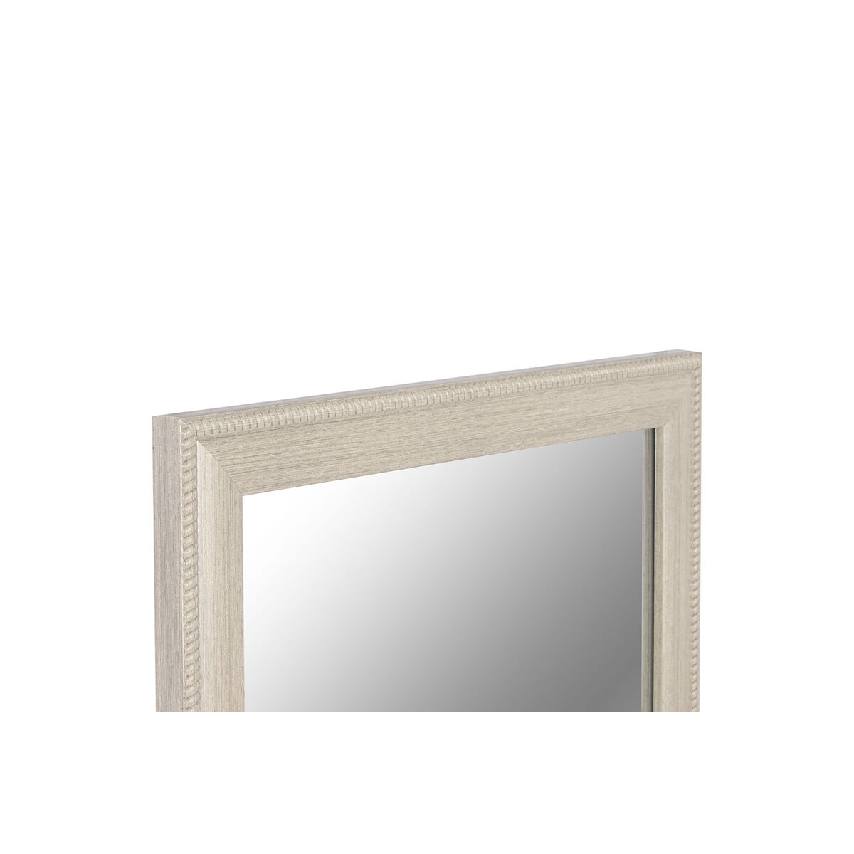 Väggspegel Home ESPRIT Vit Brun Beige Grå Glas polystyren 36 x 2 x 125 cm (4 antal) - 3