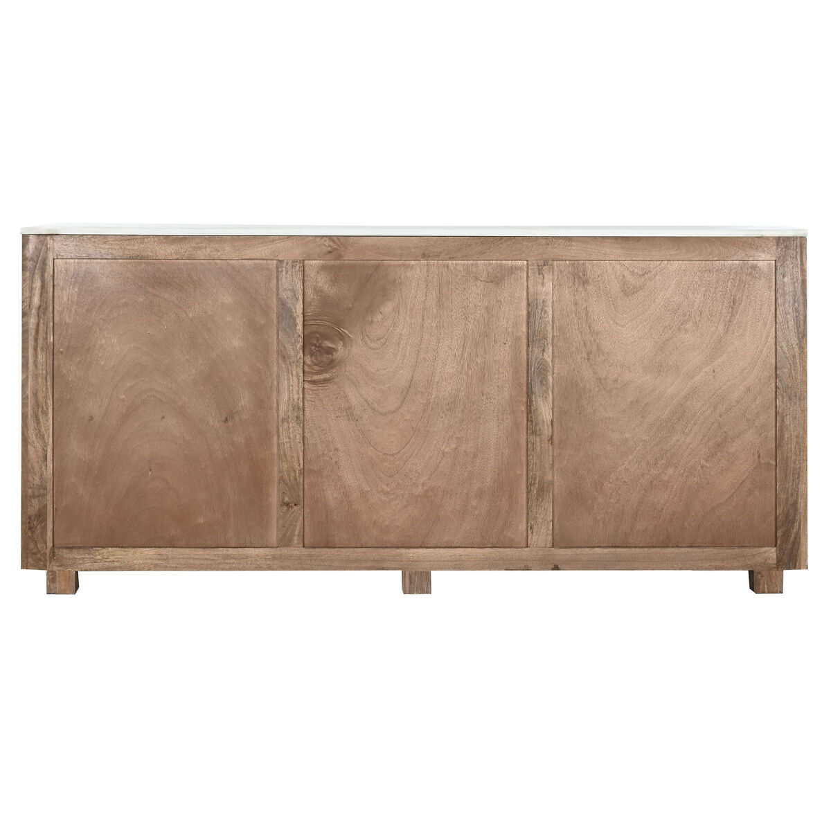 Skänk Home ESPRIT Vit Brun Marmor Mangoträ 162,5 x 47 x 76 cm - 3