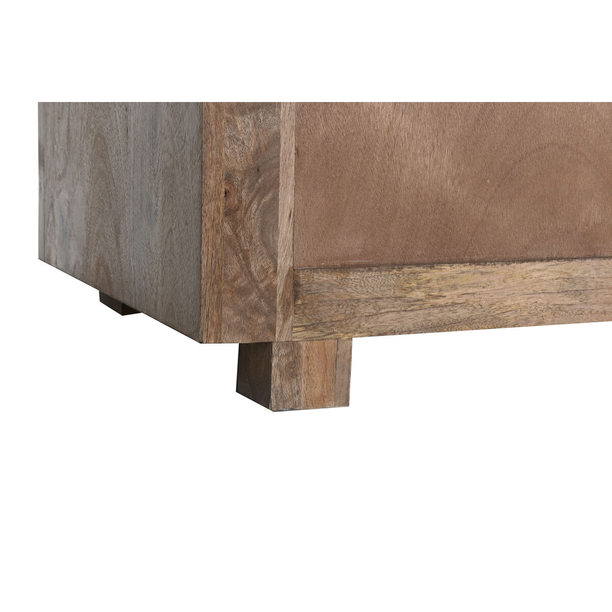 Skänk Home ESPRIT Vit Brun Marmor Mangoträ 162,5 x 47 x 76 cm - 2