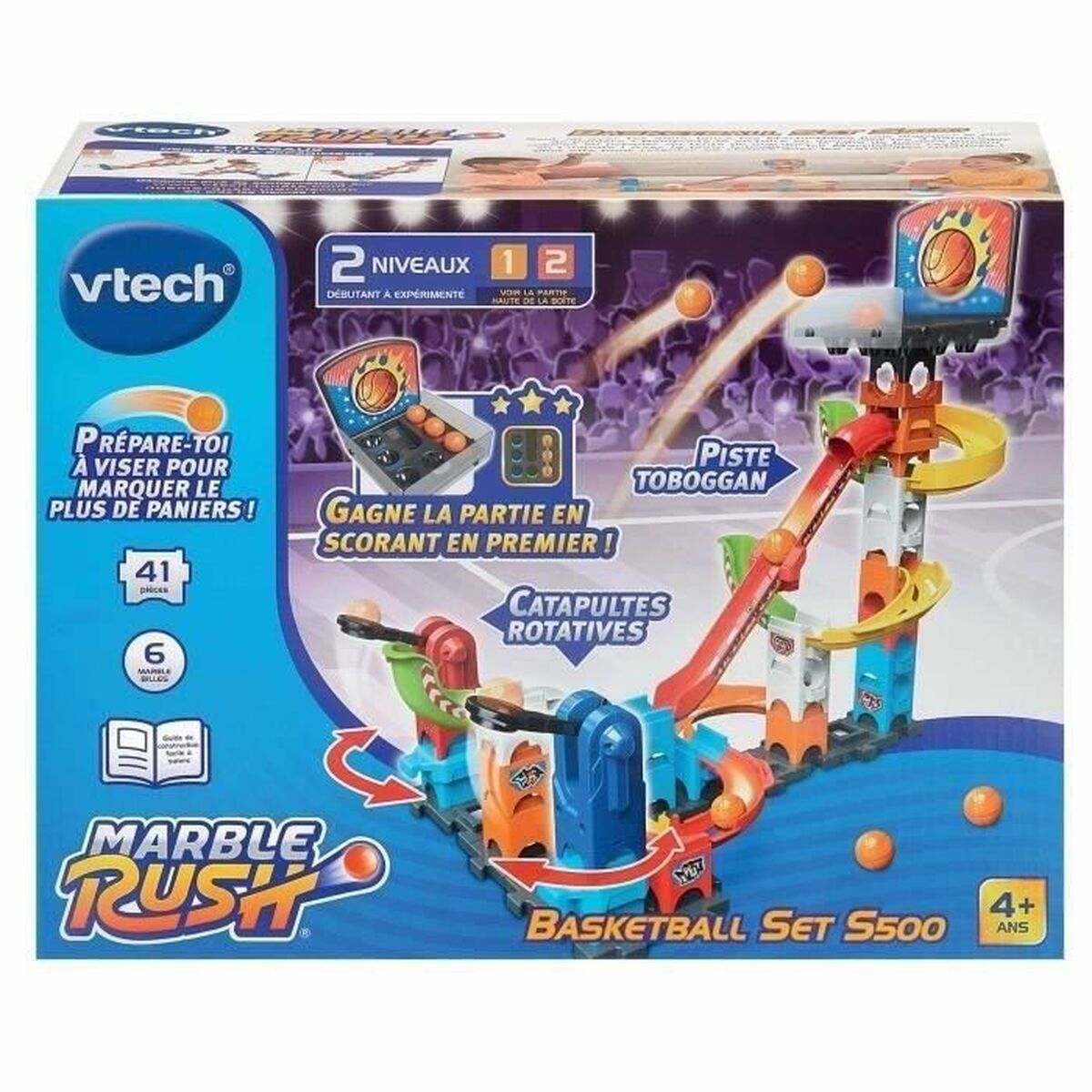Sällskapsspel Vtech MARBLE RUSH - JUEGO DE BALONCESTO S500  
S500 - 2