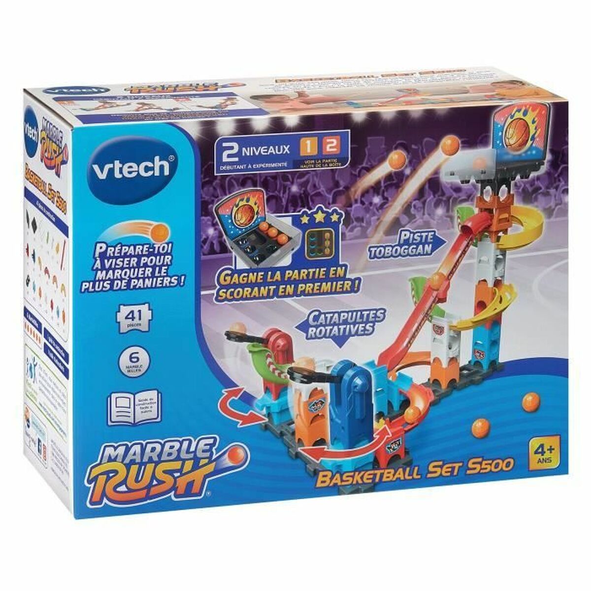 Sällskapsspel Vtech MARBLE RUSH - JUEGO DE BALONCESTO S500  
S500 - 5