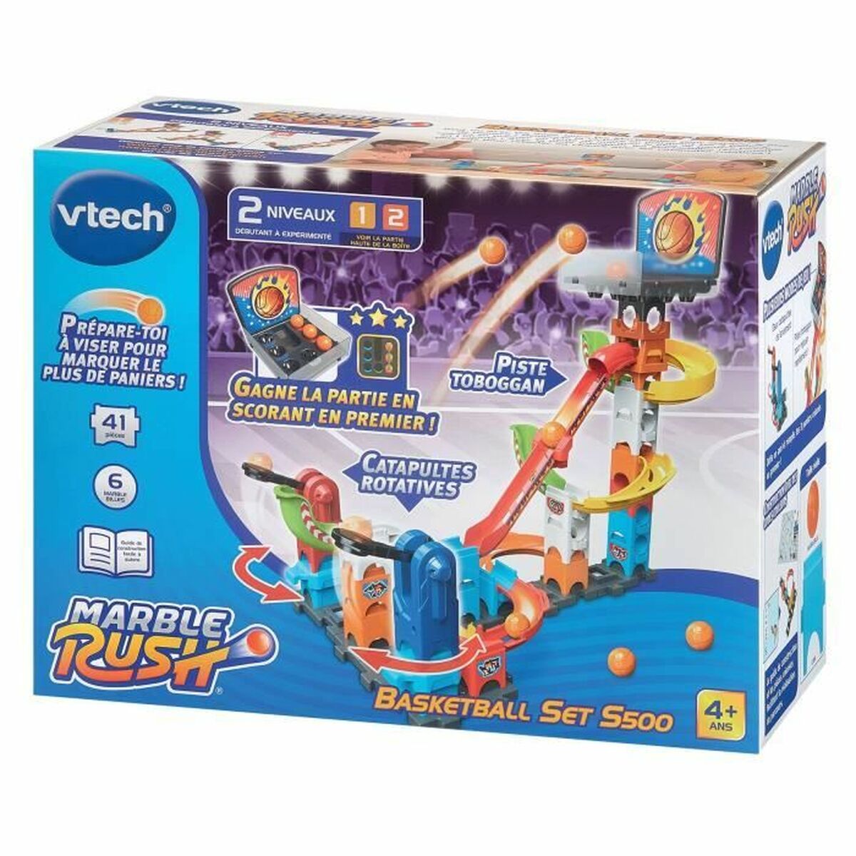 Sällskapsspel Vtech MARBLE RUSH - JUEGO DE BALONCESTO S500  
S500 - 6